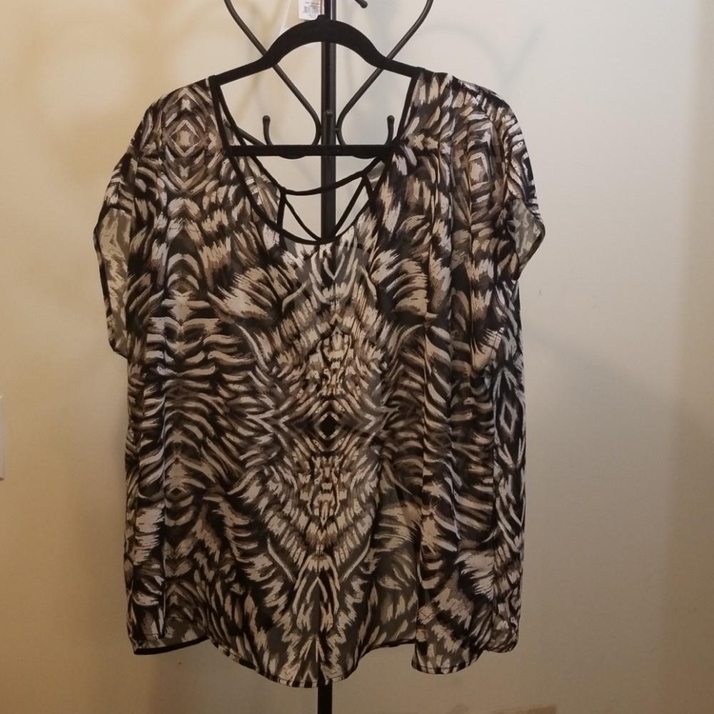 Torrid sheer top